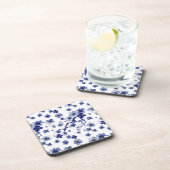 Oriental Sakura Branch Pattern Bier Onderzetter (Rechterzijde)