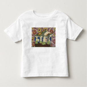 Oriental Scenery Design (kleurenlitho) 2 Kinder Shirts