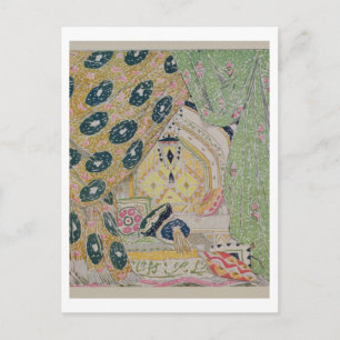 Oriental Scenery Design (kleurenlitho) Briefkaart