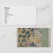 Oriental Scenery Design (kleurenlitho) Visitekaartje (Voorkant / Achterkant)