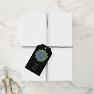 Oriental Snowflake Flower I + jouw rug. en ideeën Cadeaulabel