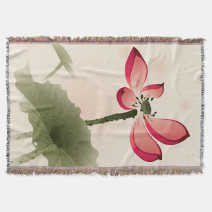Oriental style Lotus Deken