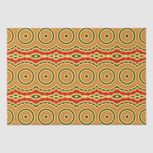 Oriental Stylish Mosaic Geometric Pattern Tissuepapier