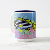 Oriental Sweetlips Reef Fish Mok (Voorkant links)