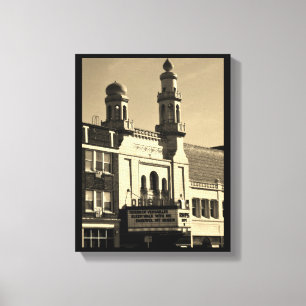 Oriental Theater Canvas Afdruk