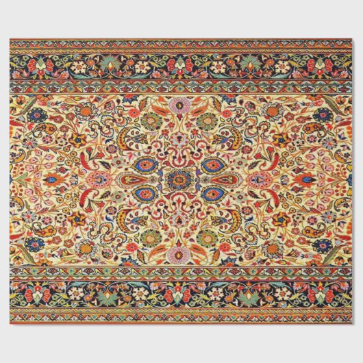 Oriental Turks Perzische Azerbeidzjan tapijt Cadeaupapier (Vlak)