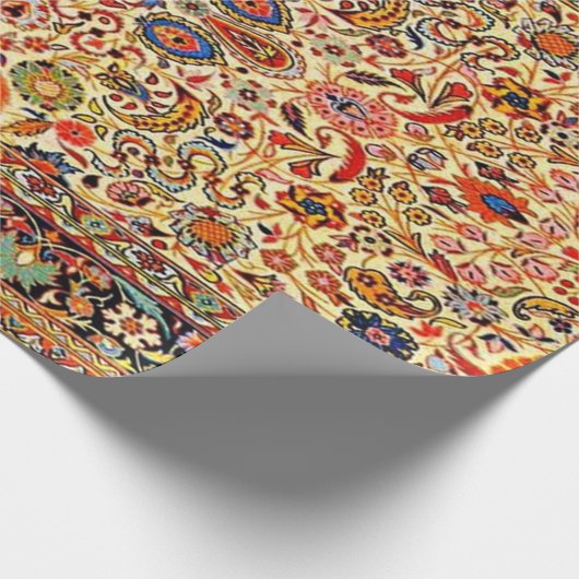 Oriental Turks Perzische Azerbeidzjan tapijt Cadeaupapier (Hoek)