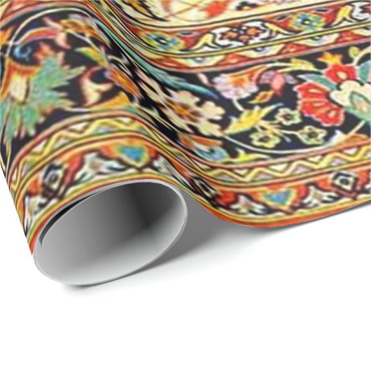 Oriental Turks Perzische Azerbeidzjan tapijt Cadeaupapier (Rol Hoek)