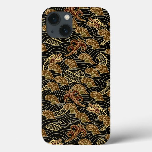 Oriental Zee Dragon Pattern Case-Mate iPhone Case (Achterkant)