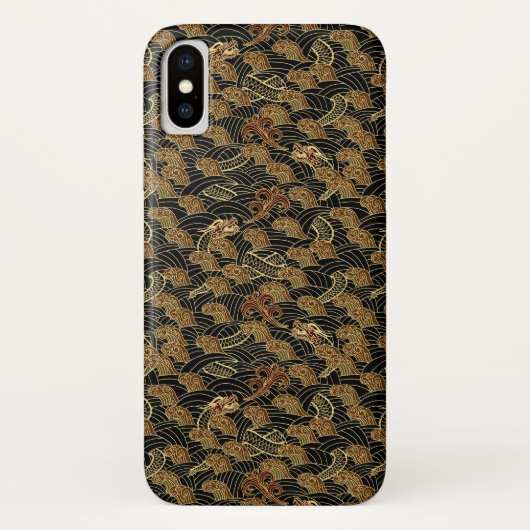 Oriental Zee Dragon Pattern Case-Mate iPhone Case (Achterkant)