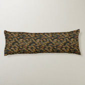 Oriental Zee Dragon Pattern Lichaamskussen (Achterkant)