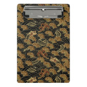 Oriental Zee Dragon Pattern Mini Klembord (Voorkant)