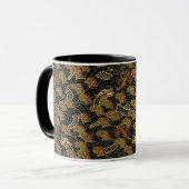 Oriental Zee Dragon Pattern Mok (Voorkant links)