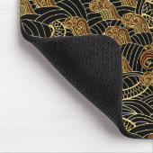 Oriental Zee Dragon Pattern Muismat (Hoek)