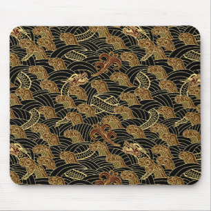 Oriental Zee Dragon Pattern Muismat