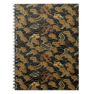 Oriental Zee Dragon Pattern Notitieboek