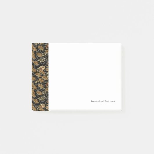 Oriental Zee Dragon Pattern Post-it® Notes (Voorkant)