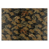 Oriental Zee Dragon Pattern Snijplank (Voorkant)