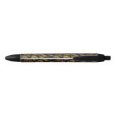 Oriental Zee Dragon Pattern Zwarte Inkt Pen (Achterkant)