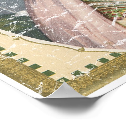 Orientala - benadeeld poster (Hoek)