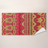 Orientale decor closeup. badhanddoek (Badhanddoek)