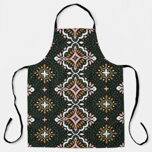 Orientale demaspatroon. Talavera potterij. Schort