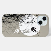 Orientale slib in moonlight Silhouette Casing Case-Mate iPhone Case (Achterkant (horizontaal))