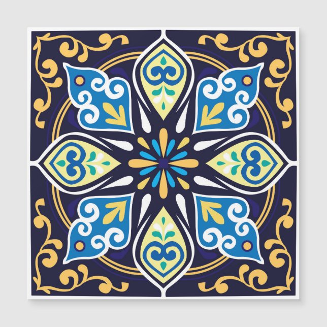 Orientale tegels, Azulejos (Voorkant)