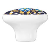 💙 Orientale tegels, Azulejos Ceramic Knob. Keramische Knop (Zijkant)