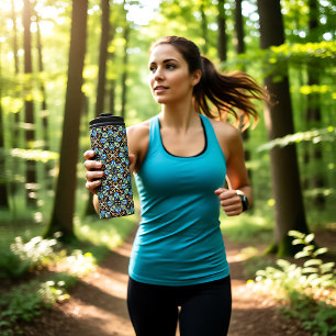 Orientale tegels, Azulejos diagonaal Thermosbeker