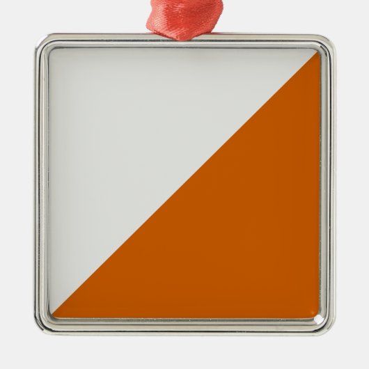 Orienteering Metalen Ornament (Voorkant)