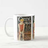 Oriënterende fietsen koffiemok (Links)