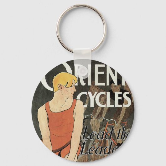 Oriënterende fietsen sleutelhanger (Voorkant)