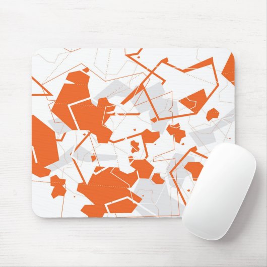 Origami Abstract Mousepad Muismat (Met muis)