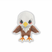 Origami adelaar stickers (Voorkant)