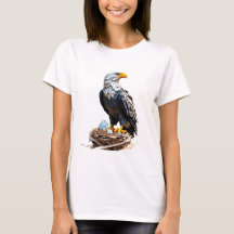 Origami Amerikaanse adelaar shirt
