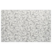 origami animal ditsy parel stof (Fat Quarter)