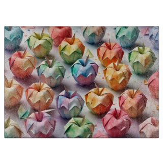 Origami appels snijplank
