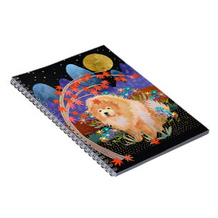 ORIGAMI AUTOMNE Chow carnet en spirale