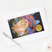 ORIGAMI AUTOMNE Chow rectangle stickers (Enveloppe)