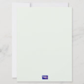 Origami Best Wishes Flat Kaart (Achterkant)