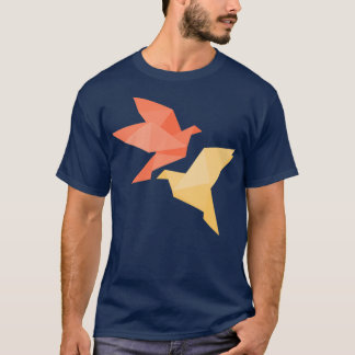 Origami Bird 20 T-shirt
