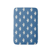 Origami bots op het waterpatroon badmat (Voorkant Verticaal)