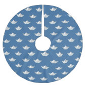 Origami bots op het waterpatroon kerstboom rok (Voorkant)