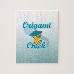 Origami Chick #3 Legpuzzel