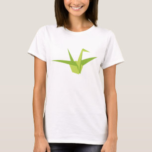 Origami Crane Couple Shirt (van haar)