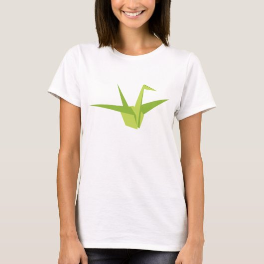 Origami Crane Couple Shirt (van haar) (Voorkant)
