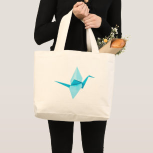 Origami Crane Grote Tote Bag