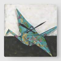 Origami Crane met Floral Design