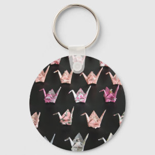 Origami Crane Ornamenten Sleutelhanger